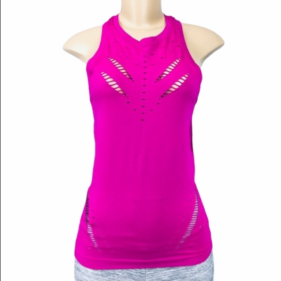 Victoria's Secret Tops - Victoria’s Secret Fuchsia Seamless Sport Top